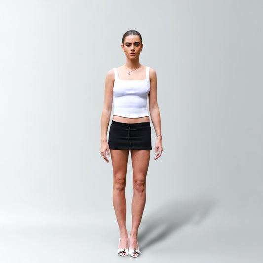 The Micro Mini Skirt in Black