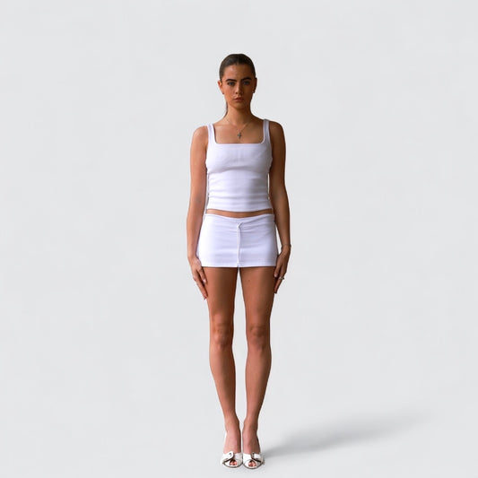 The Micro Mini in White