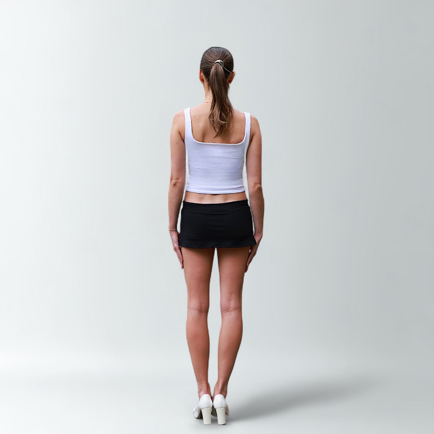 The Micro Mini Skirt in Black