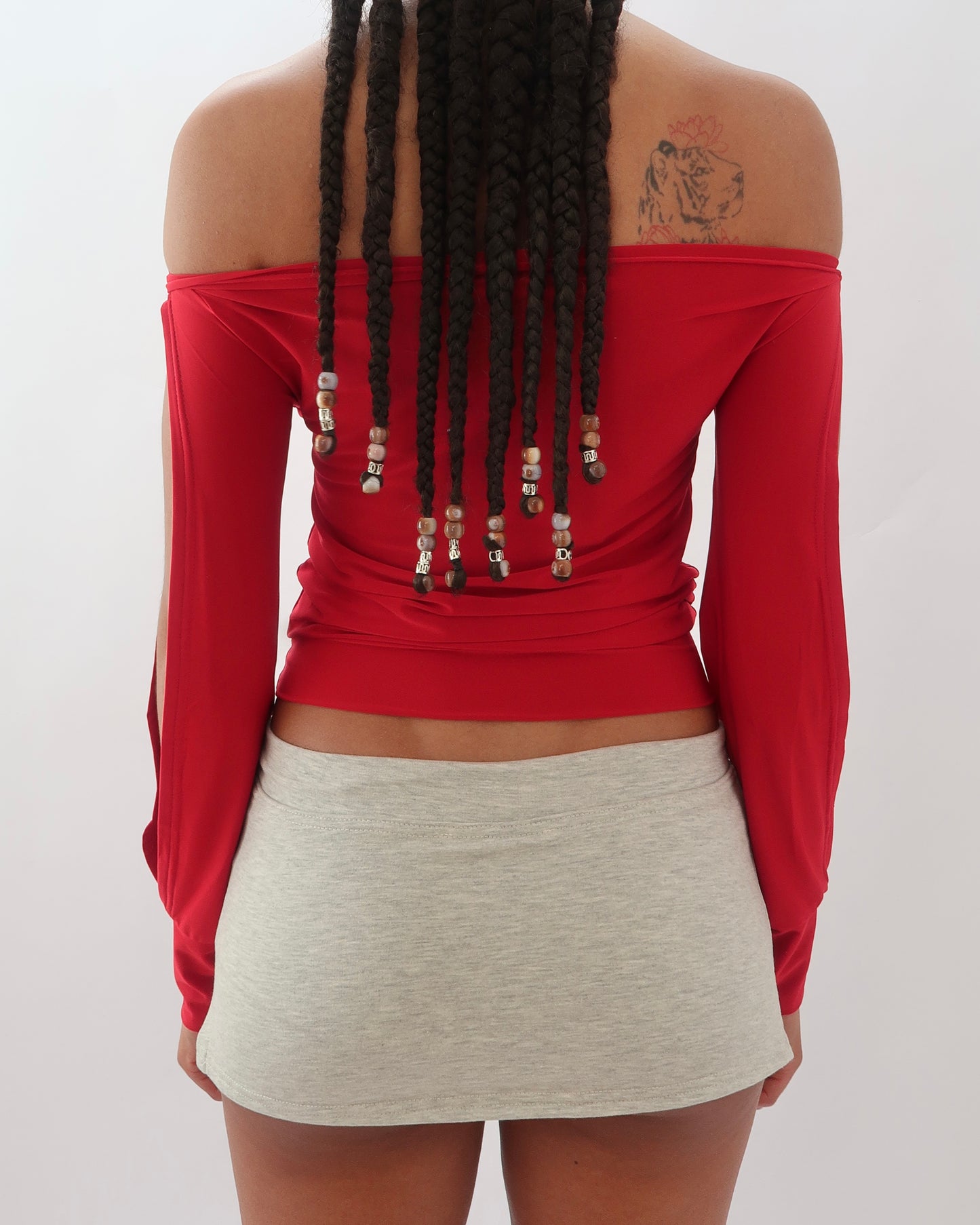 The Dolce Collection - Cut Out Top in Pomodoro